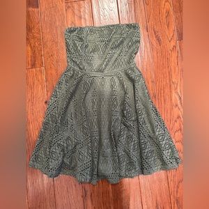 Express Strapless Dress